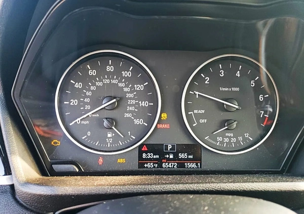 BMW X1 cena 48000 przebieg: 65472, rok produkcji 2018 z Rajgród małe 56